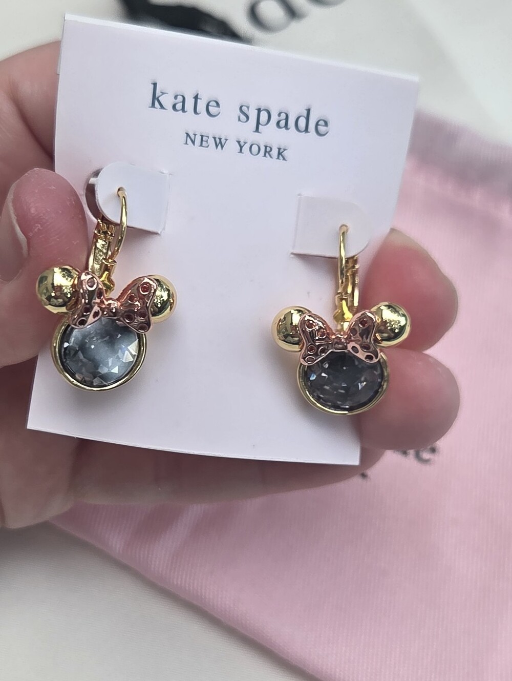 Kate Spade New York X Minnie Mouse Stone Leverbacks